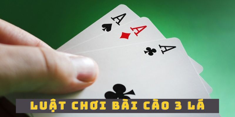 Hướng dẫn luật lệ đánh Three Card Poker cơ bản