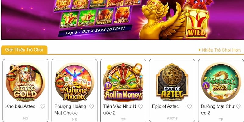 Hệ thống trò chơi slots trên nổ hũ Jili bạt ngàn để lựa chọn